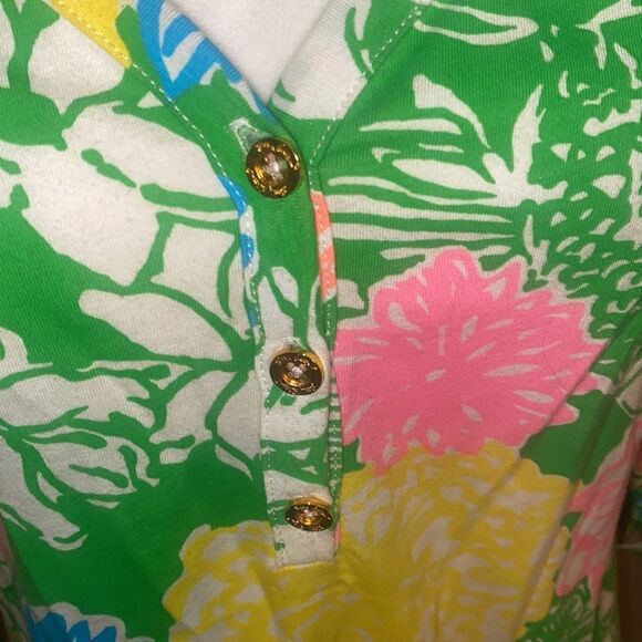 Lilly Pulitzer “Hibiscus Stroll” Palmetto Dress! - Picture 7 of 12